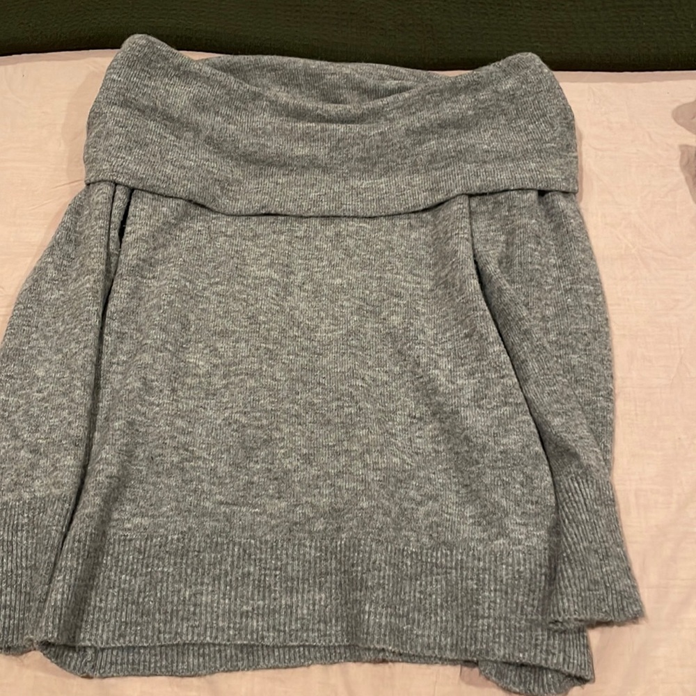 Off the shoulder sweater